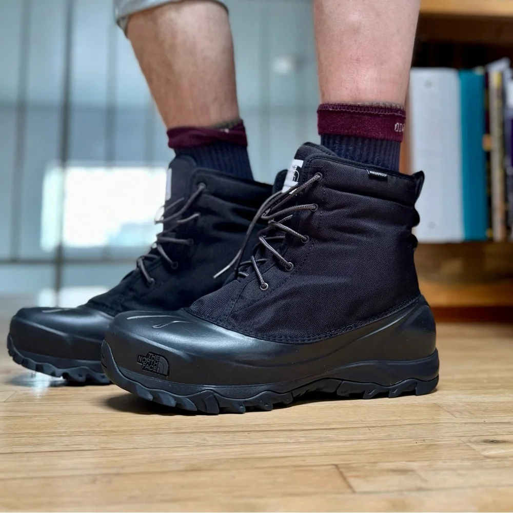 The North Face Men's Black Waterproof Any Weather Boots